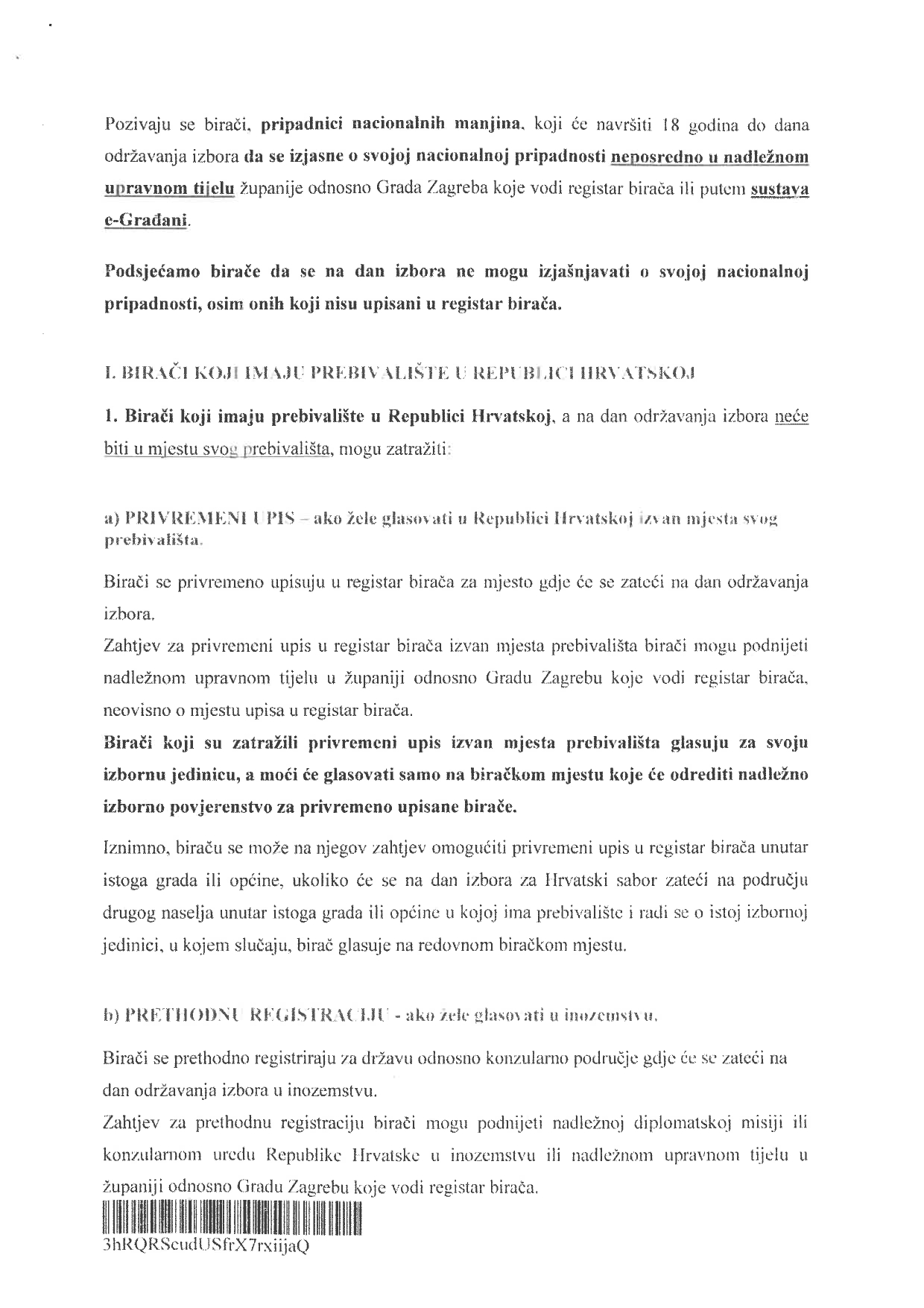 1. OBJAVA BIRACIMA IZBORI page 0002