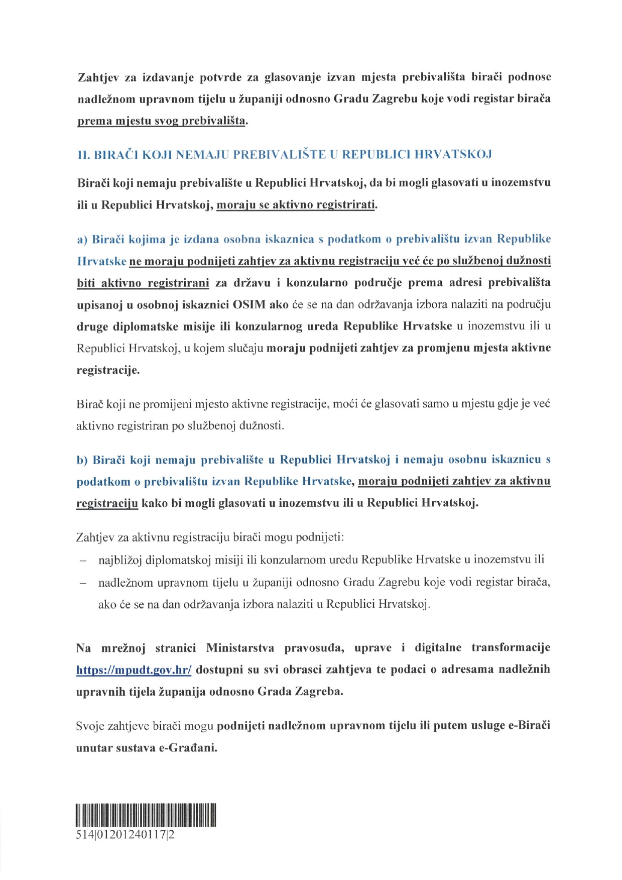 1 3 Objava biraima page 0003