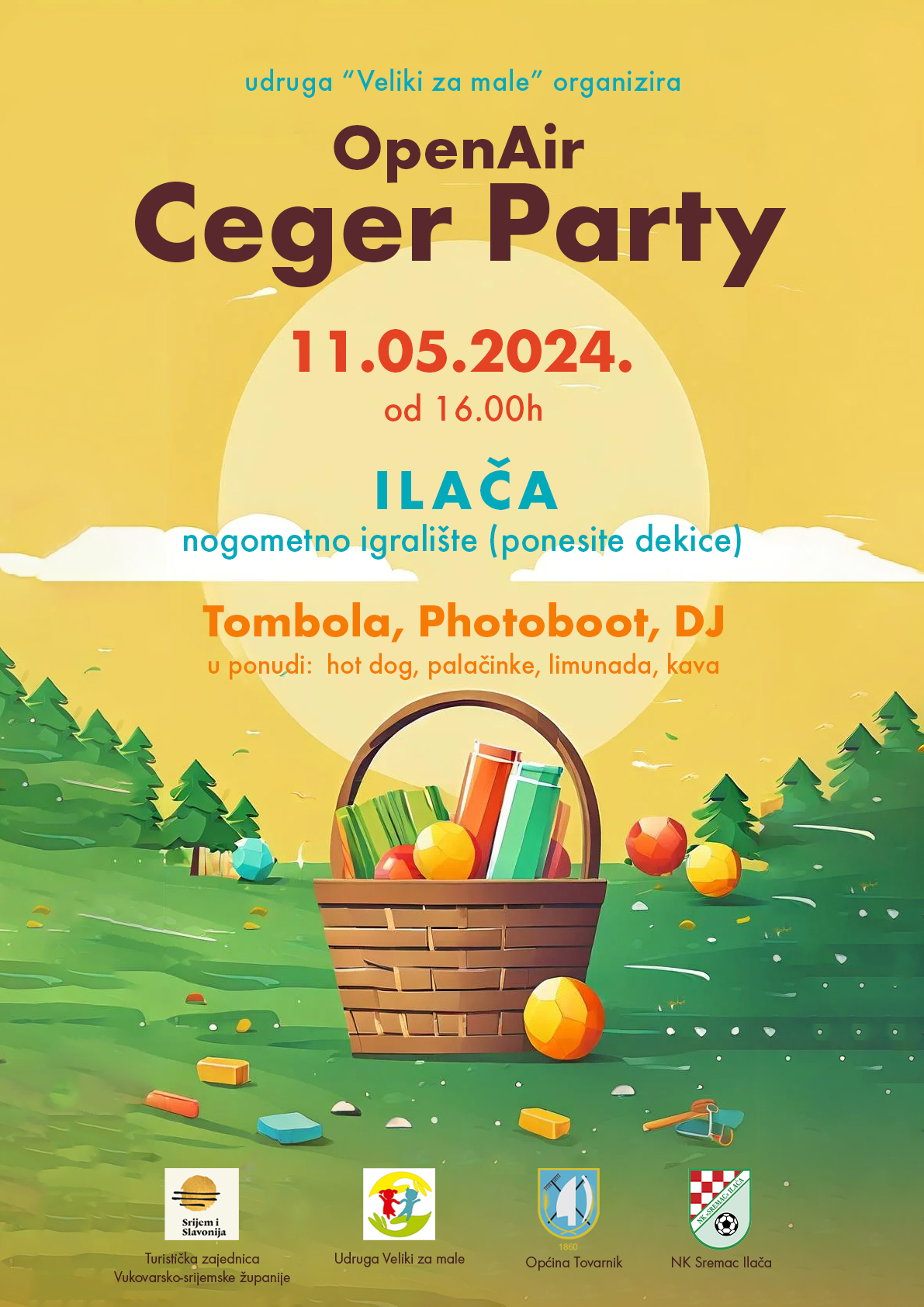 Plakat Ceger Party